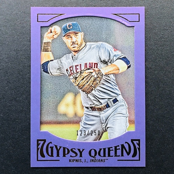 Jason Kipnis - 2016 Topps Gypsy Queen Framed Purple #31 (123/250) - Picture 1 of 2